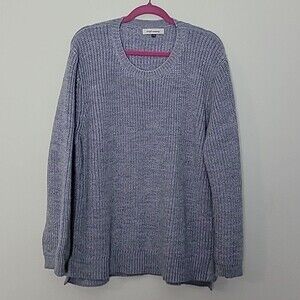 Angel maternity/nursing thick knit pullover sweater Sz L/XL